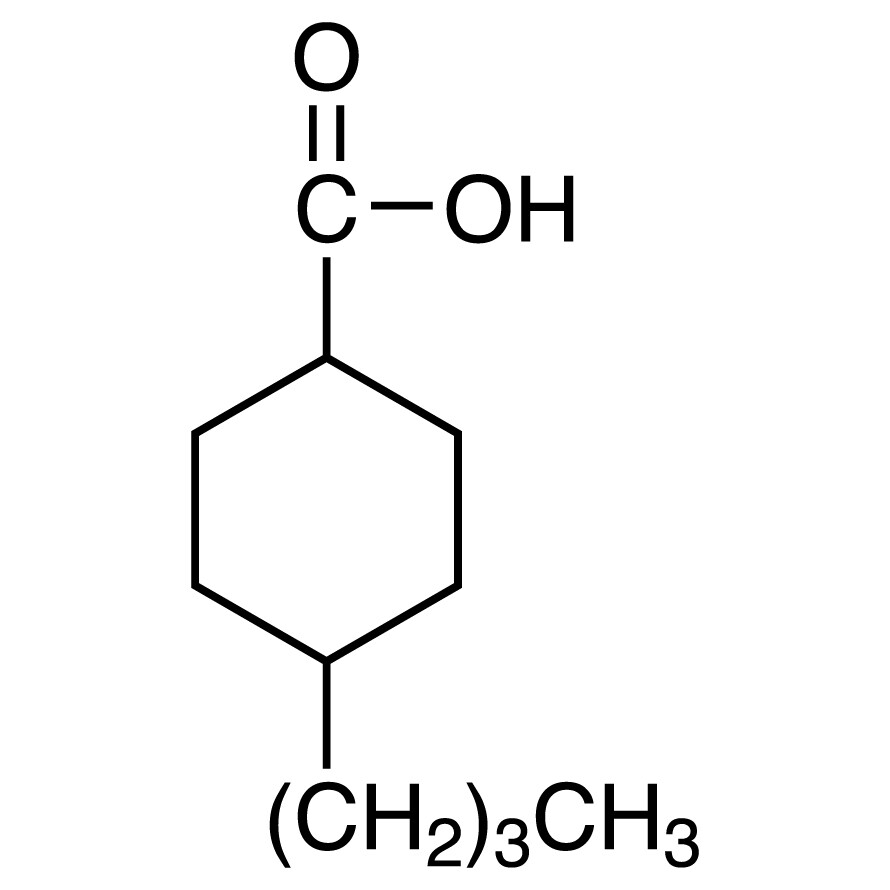 4-Butylcyclohexanecarboxylic Acid (cis- and trans- mixture)&gt;98.0%(GC)(T)5g