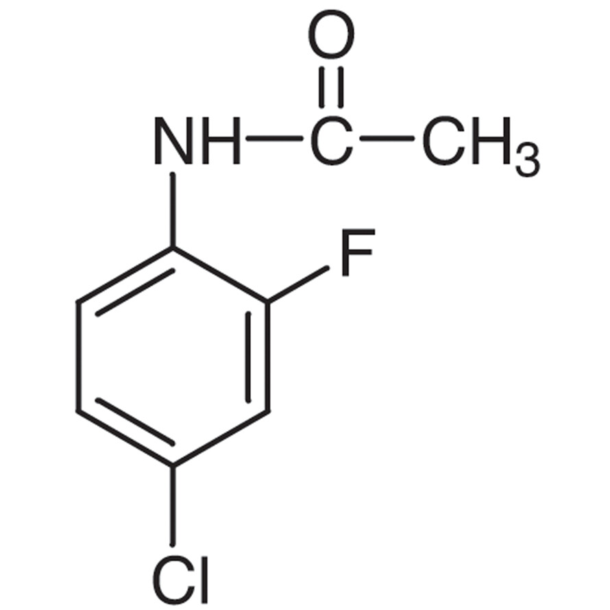 4&#39;-Chloro-2&#39;-fluoroacetanilide&gt;98.0%(GC)25g
