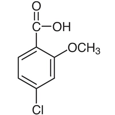 4-Chloro-2-methoxybenzoic Acid&gt;98.0%(GC)(T)25g