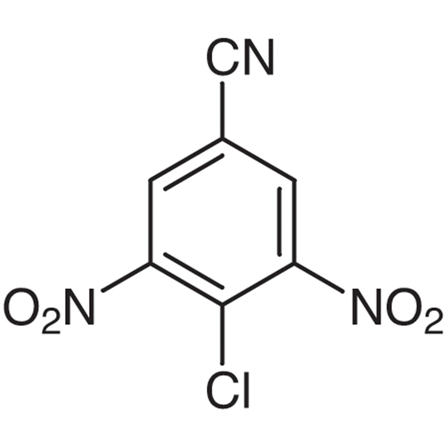 4-Chloro-3,5-dinitrobenzonitrile&gt;98.0%(GC)(T)25g