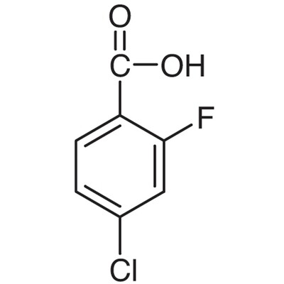 4-Chloro-2-fluorobenzoic Acid&gt;98.0%(T)25g