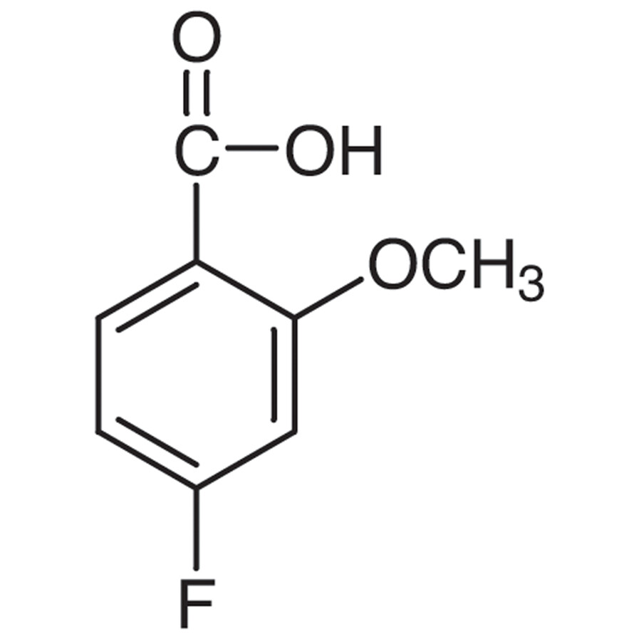 4-Fluoro-2-methoxybenzoic Acid&gt;98.0%(GC)(T)1g