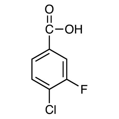 4-Chloro-3-fluorobenzoic Acid&gt;98.0%(GC)(T)5g