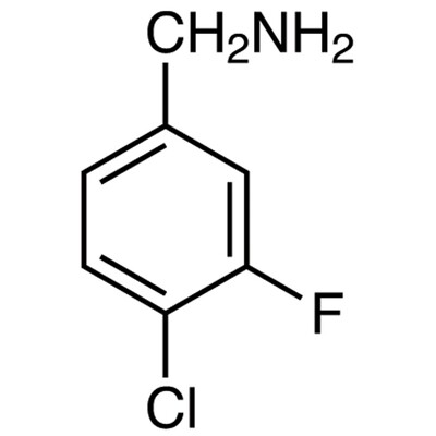 4-Chloro-3-fluorobenzylamine&gt;98.0%(GC)(T)1g