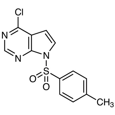 4-Chloro-7-(p-toluenesulfonyl)-7H-pyrrolo[2,3-d]pyrimidine&gt;96.0%(HPLC)(N)5g