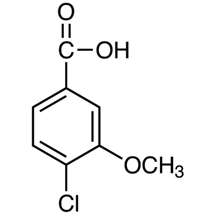 4-Chloro-3-methoxybenzoic Acid&gt;98.0%(GC)(T)5g