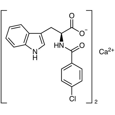 4-Chlorobenzoyl-L-tryptophan Calcium Salt&gt;98.0%(HPLC)25g
