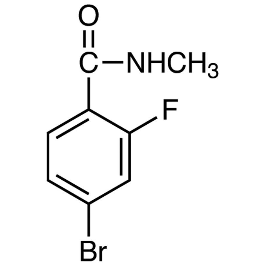 4-Bromo-2-fluoro-N-methylbenzamide>98.0%(HPLC)(N)5g