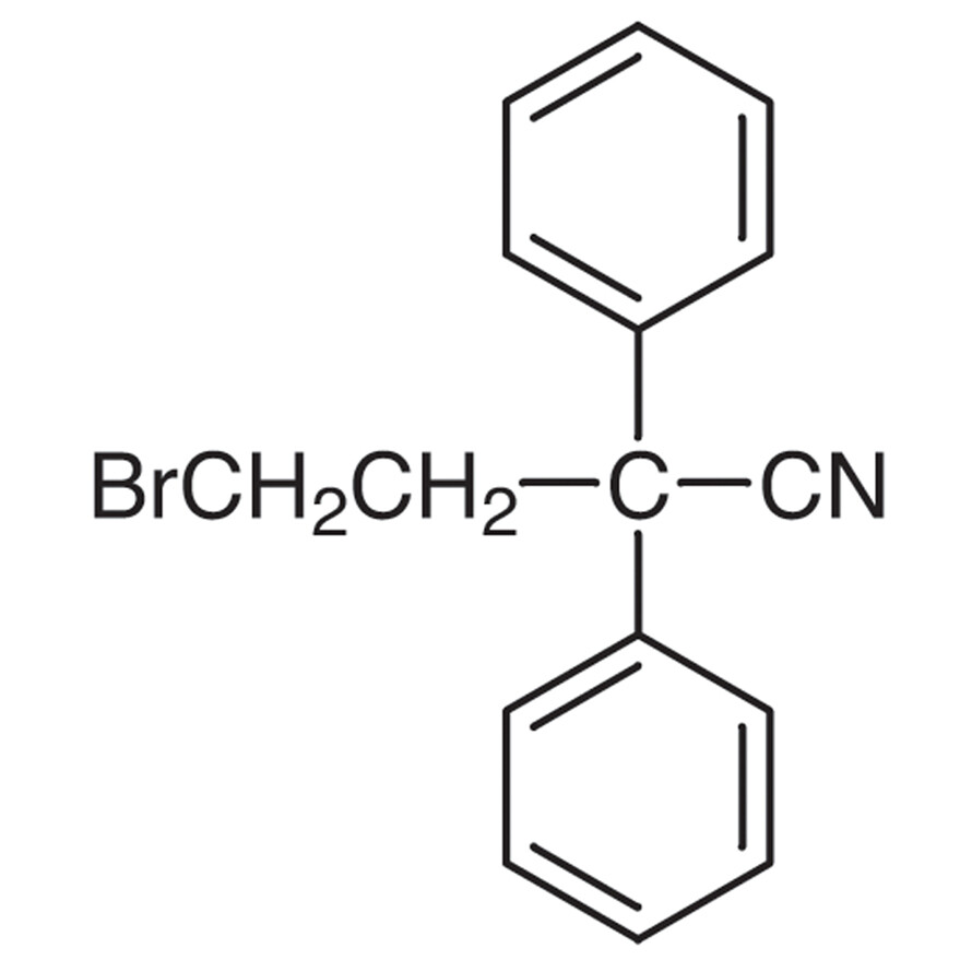 4-Bromo-2,2-diphenylbutyronitrile&gt;95.0%(GC)25g