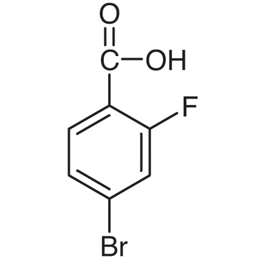 4-Bromo-2-fluorobenzoic Acid>99.0%(T)25g