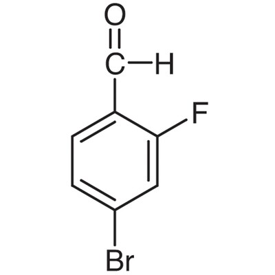 4-Bromo-2-fluorobenzaldehyde&gt;96.0%(GC)5g