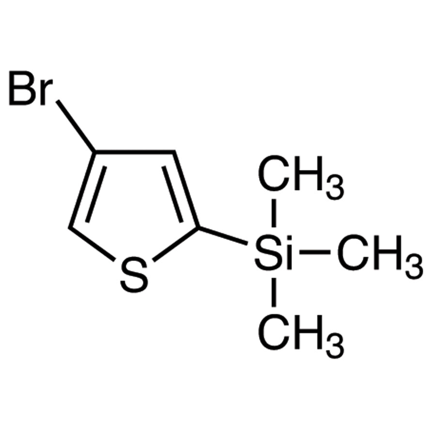 4-Bromo-2-(trimethylsilyl)thiophene>97.0%(GC)200mg