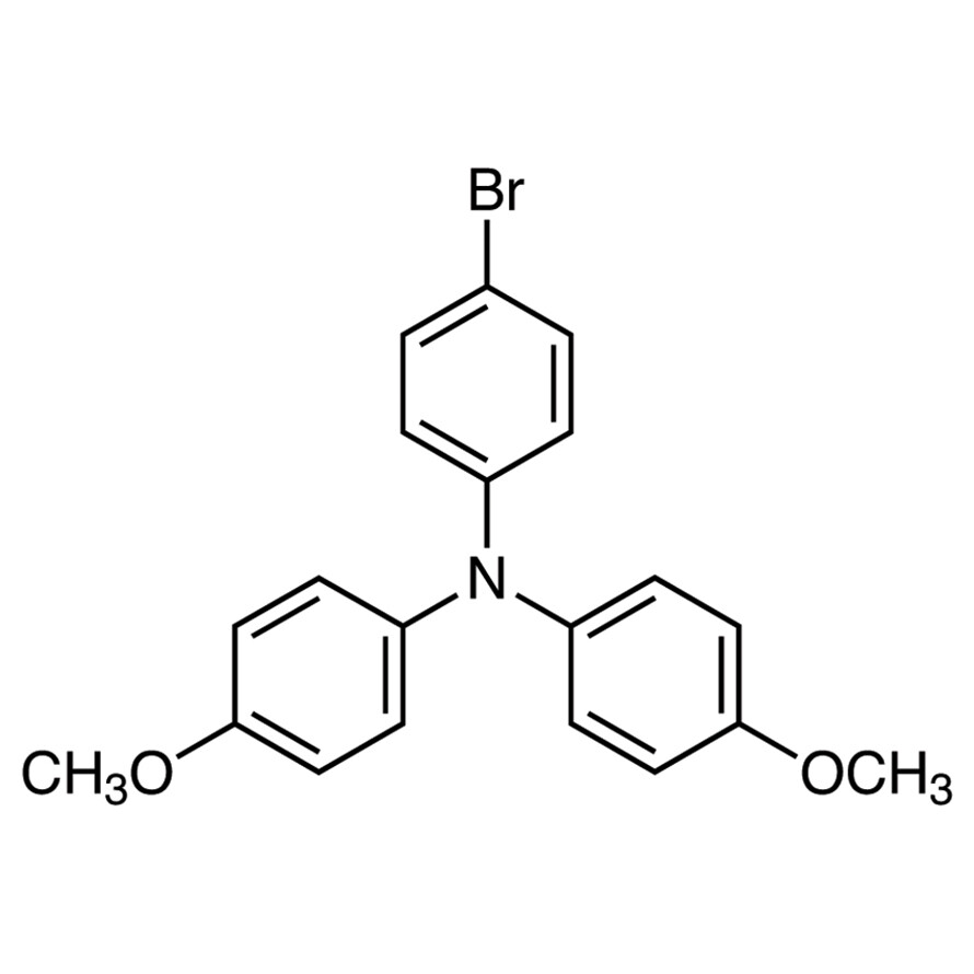 4-Bromo-4',4''-dimethoxytriphenylamine>98.0%(HPLC)(N)5g