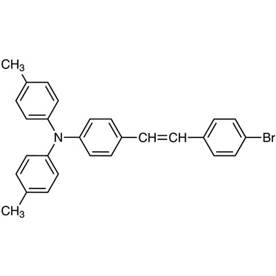 4-Bromo-4&#39;-[di(p-tolyl)amino]stilbene&gt;97.0%(HPLC)(N)1g