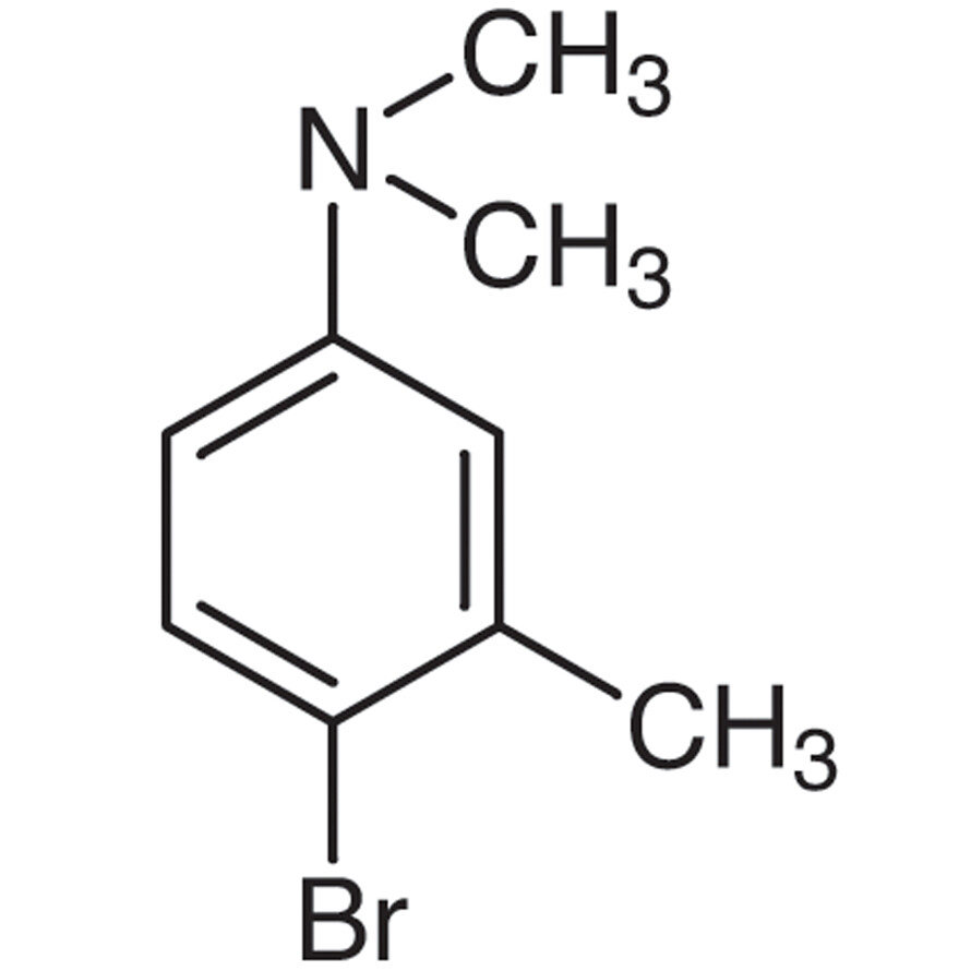 4-Bromo-N,N,3-trimethylaniline>98.0%(GC)(T)5g