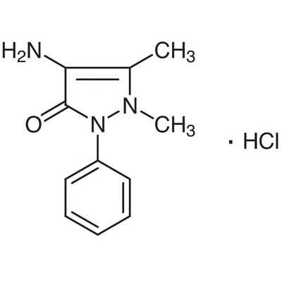 4-Aminoantipyrine Hydrochloride [for Biochemical Research]&gt;98.0%(HPLC)(T)25g