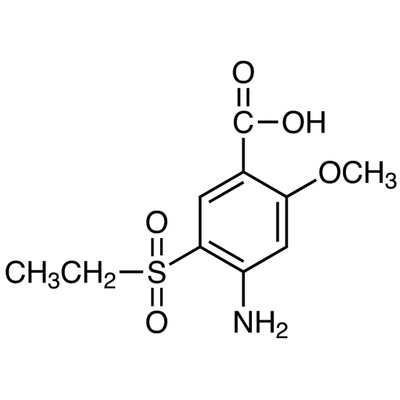 4-Amino-5-(ethylsulfonyl)-2-methoxybenzoic Acid&gt;98.0%(HPLC)(T)1g