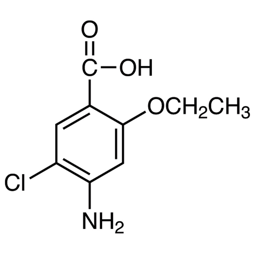 4-Amino-5-chloro-2-ethoxybenzoic Acid>98.0%(HPLC)(T)25g