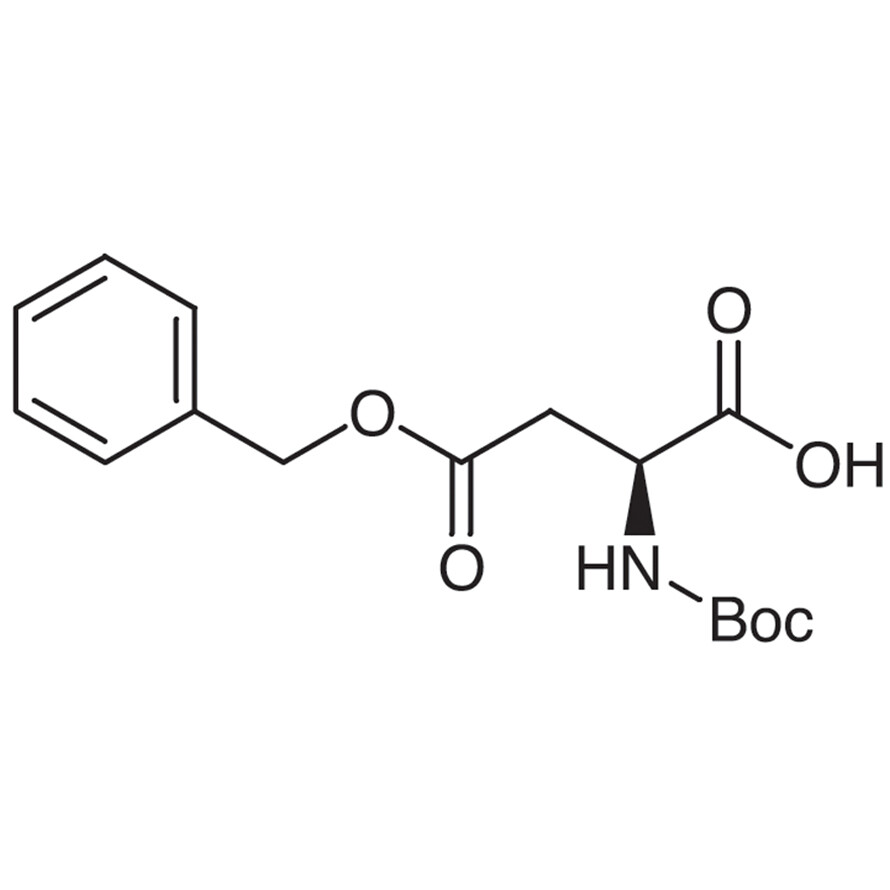 4-Benzyl N-(tert-Butoxycarbonyl)-L-aspartate>98.0%(T)5g