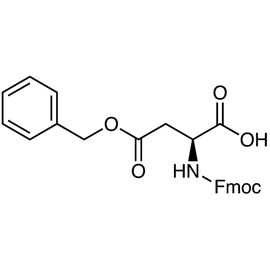 4-Benzyl N-[(9H-Fluoren-9-ylmethoxy)carbonyl]-L-aspartate>98.0%(HPLC)(T)5g