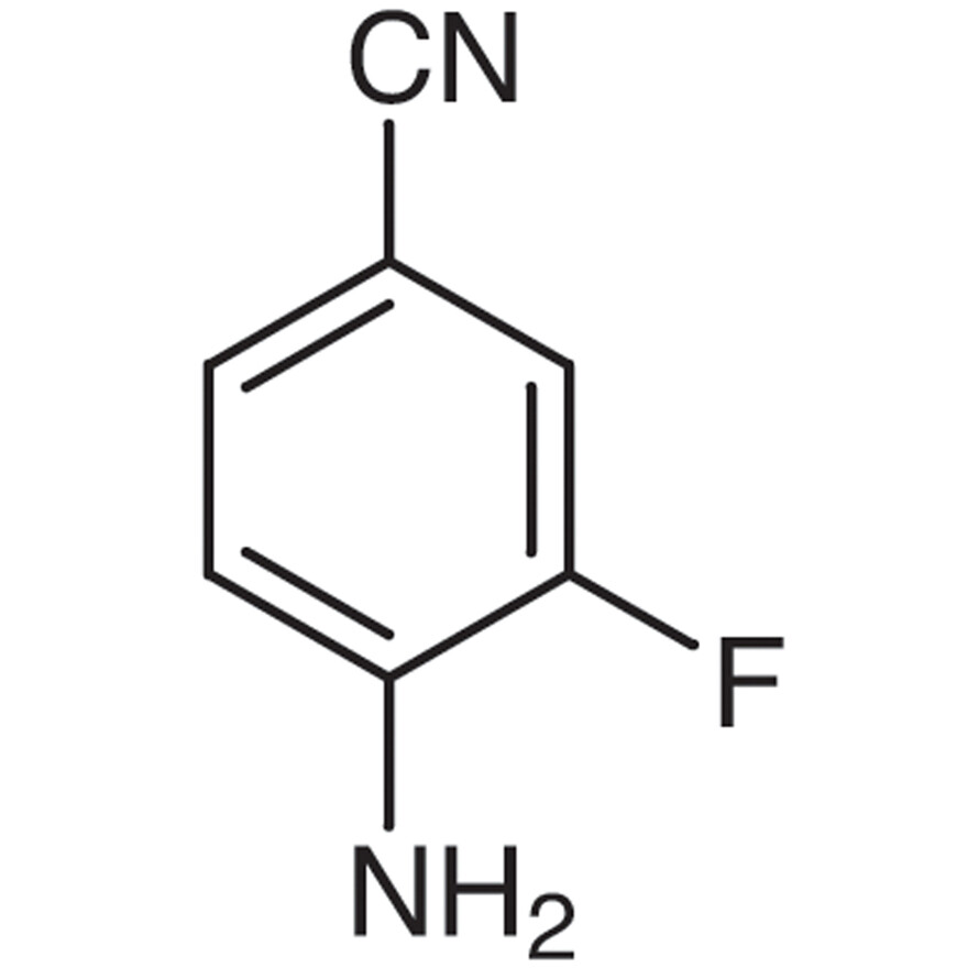 4-Amino-3-fluorobenzonitrile>98.0%(GC)5g
