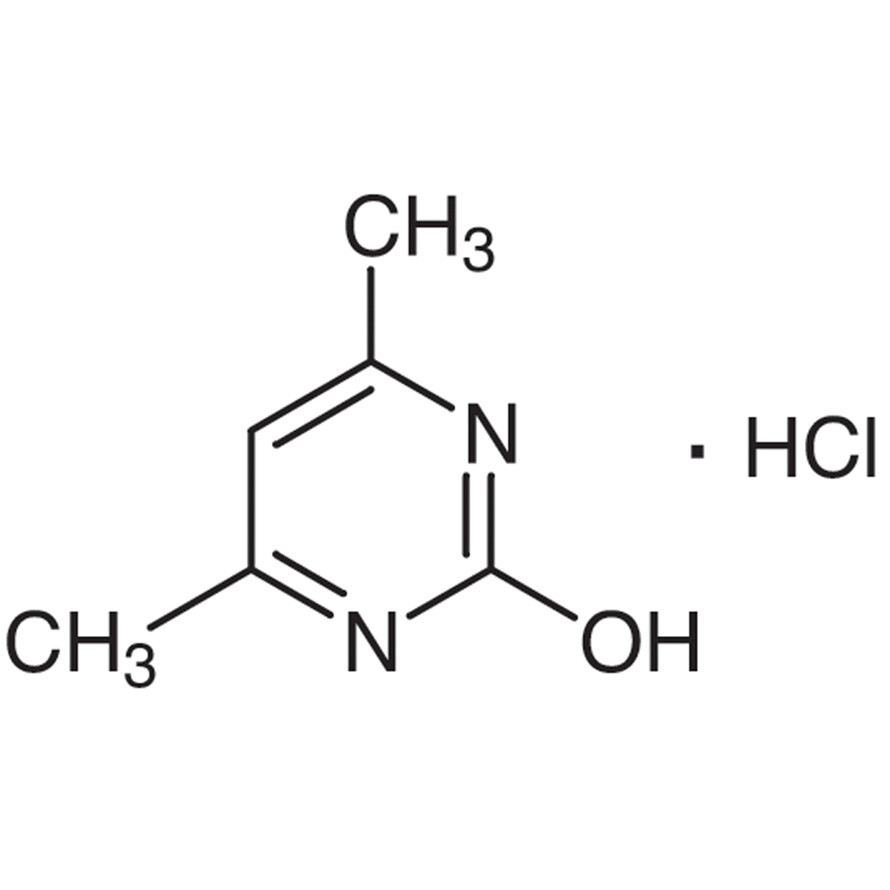 4,6-Dimethyl-2-hydroxypyrimidine Hydrochloride&gt;98.0%(HPLC)(T)25g