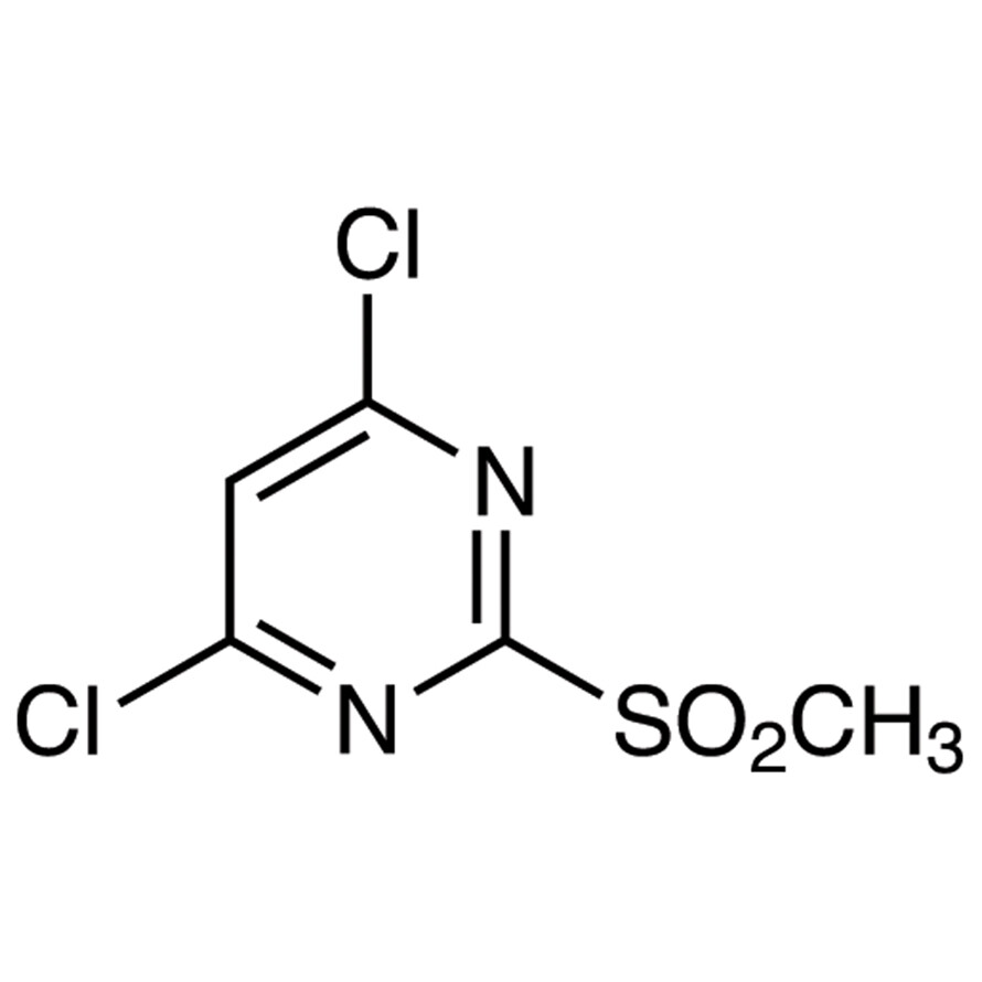 4,6-Dichloro-2-(methylsulfonyl)pyrimidine>98.0%(GC)5g