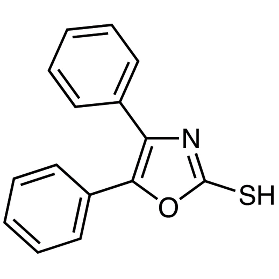 4,5-Diphenyl-2-oxazolethiol>98.0%(HPLC)(T)25g