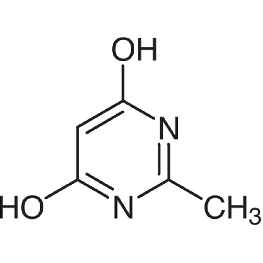 4,6-Dihydroxy-2-methylpyrimidine&gt;96.0%(T)25g