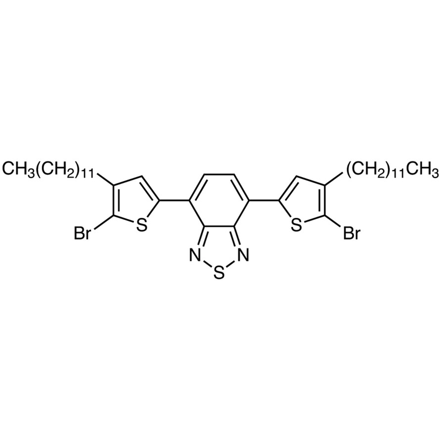 4,7-Bis(5-bromo-4-dodecyl-2-thienyl)-2,1,3-benzothiadiazole>98.0%(HPLC)200mg