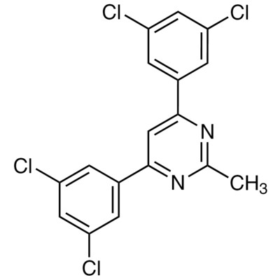 4,6-Bis(3,5-dichlorophenyl)-2-methylpyrimidine&gt;98.0%(HPLC)(N)1g