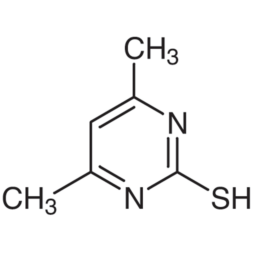 4,6-Dimethyl-2-mercaptopyrimidine>98.0%(T)250g