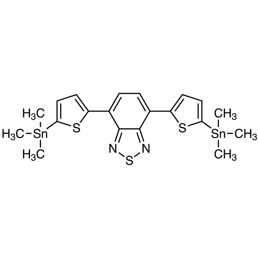 4,7-Bis(5-trimethylstannyl-2-thienyl)-2,1,3-benzothiadiazole&gt;95.0%(GC)200mg