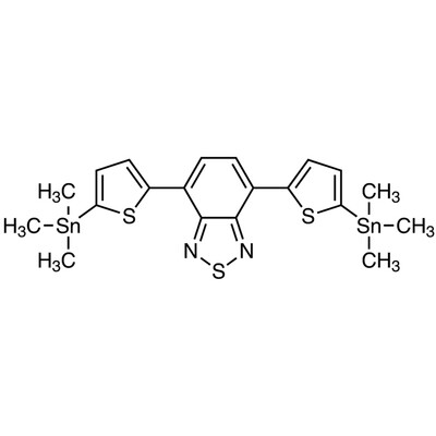 4,7-Bis(5-trimethylstannyl-2-thienyl)-2,1,3-benzothiadiazole&gt;95.0%(GC)200mg