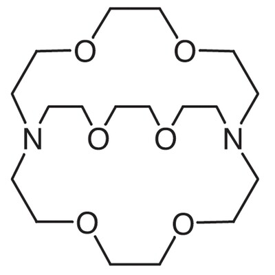 4,7,13,16,21,24-Hexaoxa-1,10-diazabicyclo[8.8.8]hexacosane&gt;98.0%(GC)(T)5g