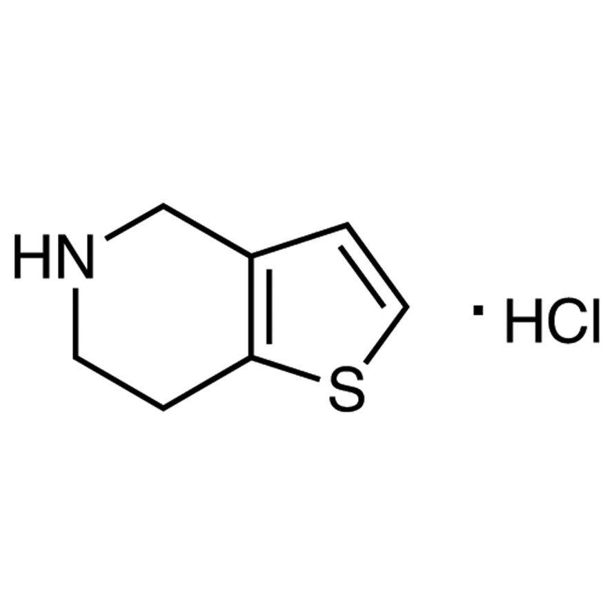 4,5,6,7-Tetrahydrothieno[3,2-c]pyridine Hydrochloride>98.0%(HPLC)(N)25g