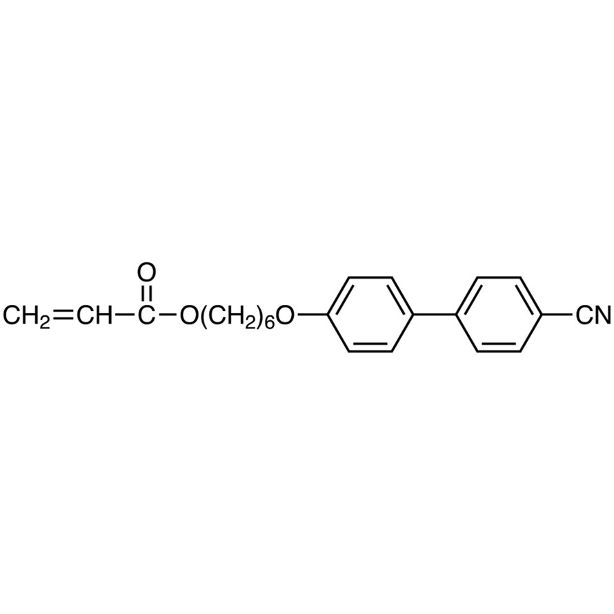 4-[(6-Acryloyloxy)hexyloxy]-4&#39;-cyanobiphenyl&gt;97.0%(GC)5g