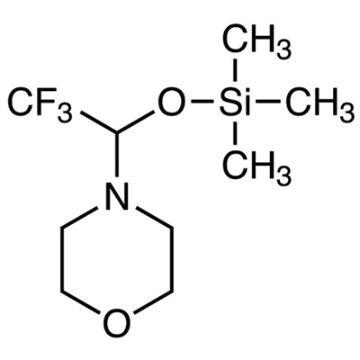 4-[2,2,2-Trifluoro-1-[(trimethylsilyl)oxy]ethyl]morpholine&gt;95.0%(GC)5g