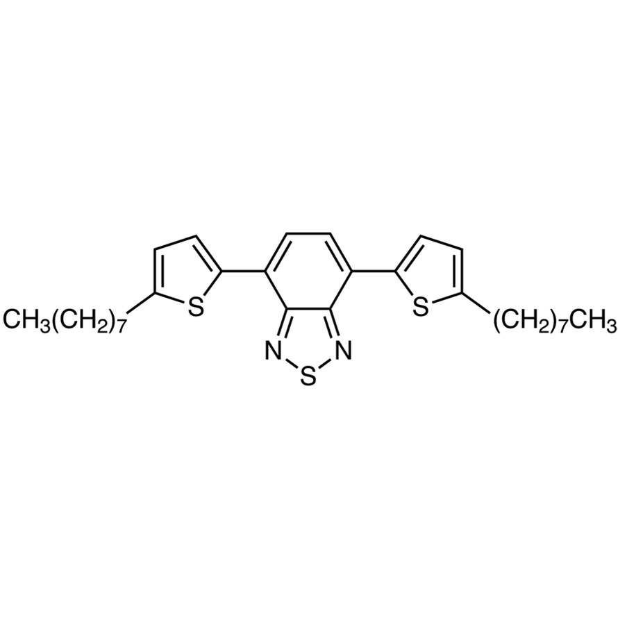 4,7-Bis(5-n-octyl-2-thienyl)-2,1,3-benzothiadiazole&gt;98.0%(HPLC)200mg