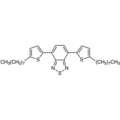 4,7-Bis(5-n-octyl-2-thienyl)-2,1,3-benzothiadiazole&gt;98.0%(HPLC)200mg