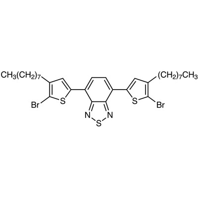 4,7-Bis(5-bromo-4-n-octyl-2-thienyl)-2,1,3-benzothiadiazole&gt;97.0%(HPLC)200mg