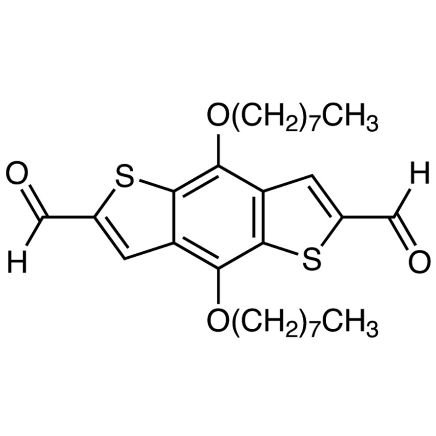 4,8-Bis(n-octyloxy)benzo[1,2-b:4,5-b&#39;]dithiophene-2,6-dicarbaldehyde&gt;97.0%(GC)200mg