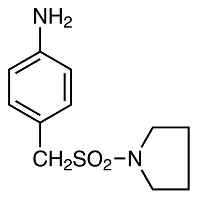 4-[(1-Pyrrolidinylsulfonyl)methyl]aniline&gt;97.0%(HPLC)(T)5g