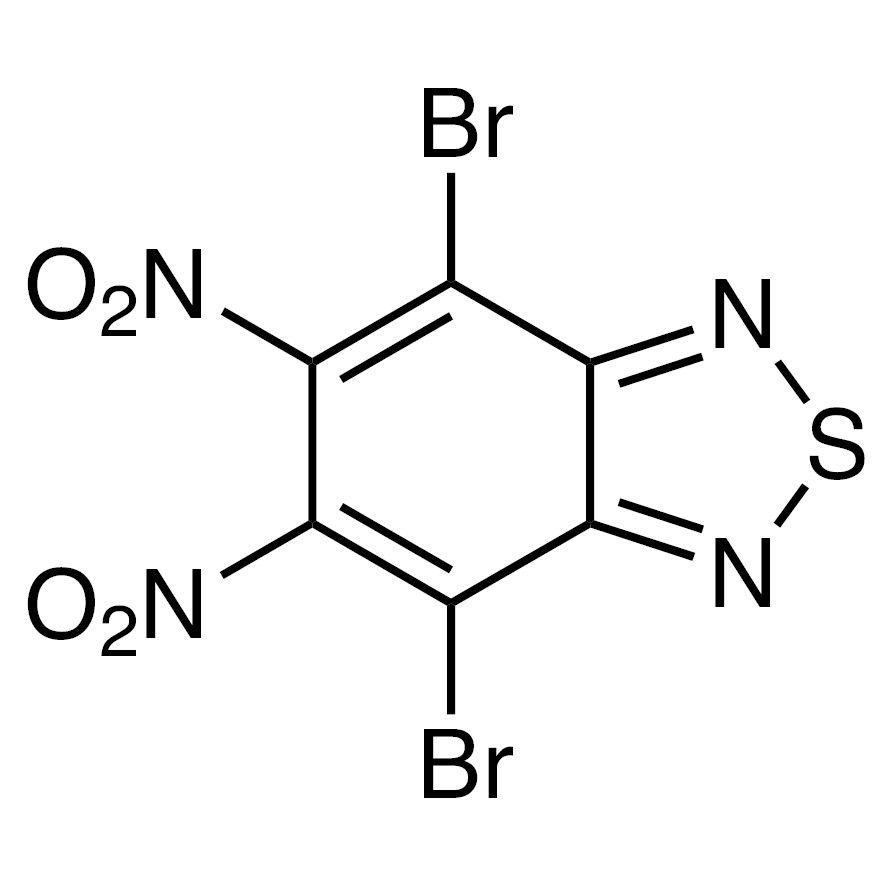 4,7-Dibromo-5,6-dinitro-2,1,3-benzothiadiazole&gt;97.0%(HPLC)5g