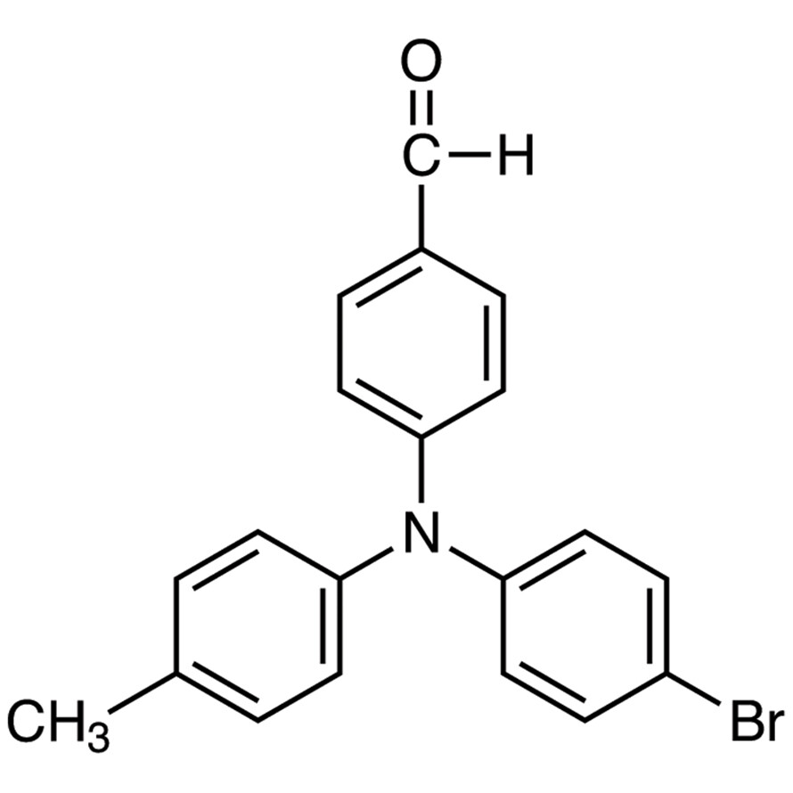 4-[(4-Bromophenyl)(p-tolyl)amino]benzaldehyde&gt;95.0%(GC)200mg