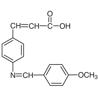 4-[(4-Methoxybenzylidene)amino]cinnamic Acid&gt;98.0%(T)1g