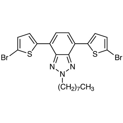 4,7-Bis(5-bromo-2-thienyl)-2-n-octyl-2H-benzotriazole&gt;90.0%(GC)100mg