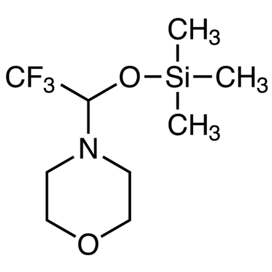 4-[2,2,2-Trifluoro-1-[(trimethylsilyl)oxy]ethyl]morpholine&gt;95.0%(GC)1g