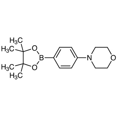 4-[4-(4,4,5,5-Tetramethyl-1,3,2-dioxaborolan-2-yl)phenyl]morpholine&gt;98.0%(GC)5g