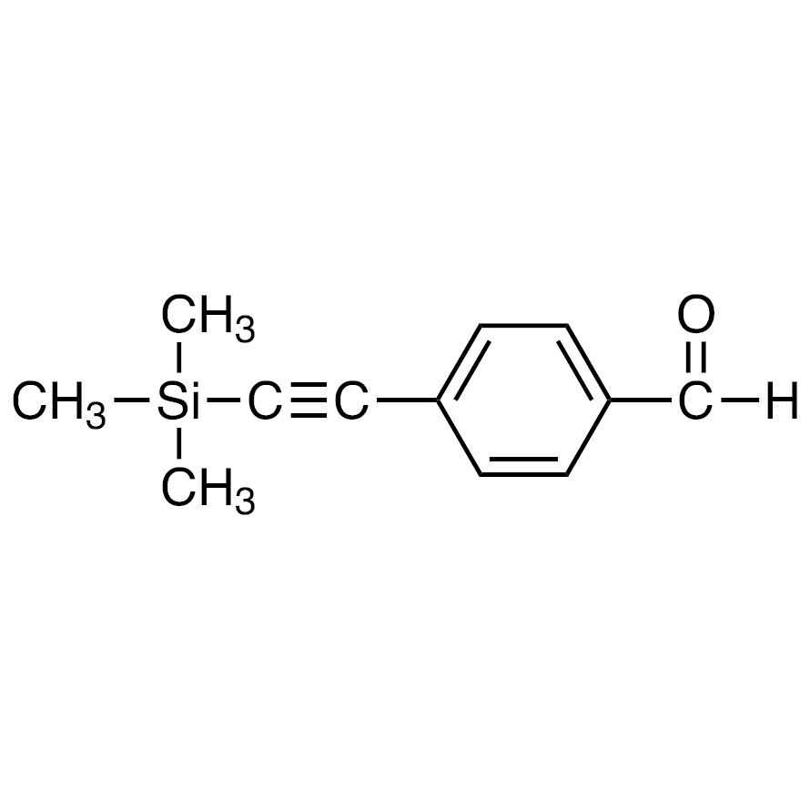 4-(Trimethylsilylethynyl)benzaldehyde&gt;98.0%(GC)5g